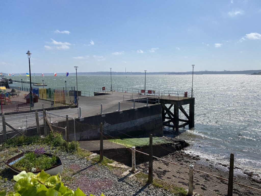 Today's Naval Services jetty